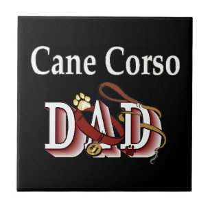Cane Corso Dad Tile