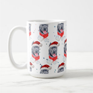 Cane Corso Dog Breed Christmas Stars Coffee Mug