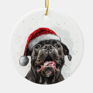 Cane Corso Dog Christmas Personalized Ceramic Ornament