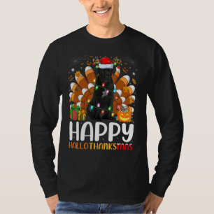 Cane Corso Dog Halloween Christmas Happy Hallothan T-Shirt