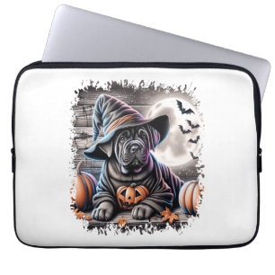 Cane Corso Dog Halloween Laptop Sleeve