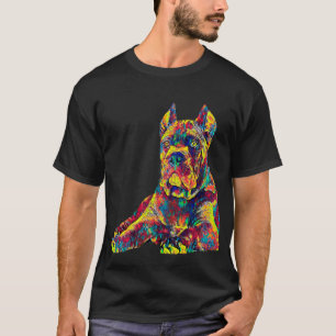 Cane Corso Dog Italian Mastiff Colour Pet T-Shirt