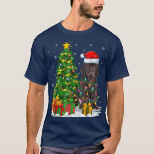 Cane Corso Dog Lover Xmas Tree Santa Cane Corso Ch T-Shirt