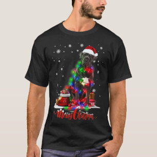 Cane Corso Dog Merry Christmas Dog Lover T-Shirt