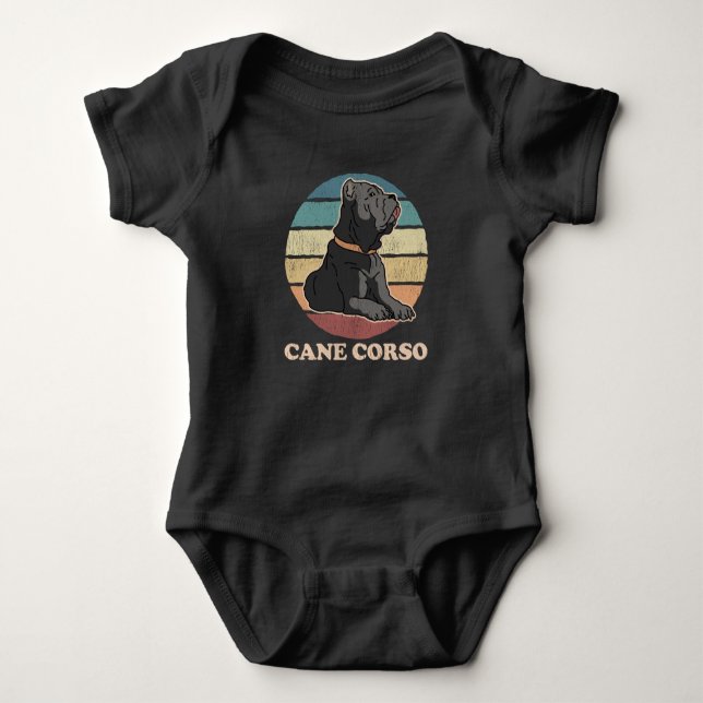 Cane Corso | Dog Owner Cane Corsos Baby Bodysuit (Front)