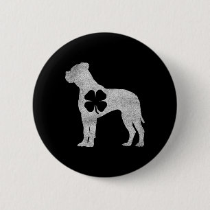 Cane Corso Dog - Shamrock St Patricks Day Saint Pa 6 Cm Round Badge