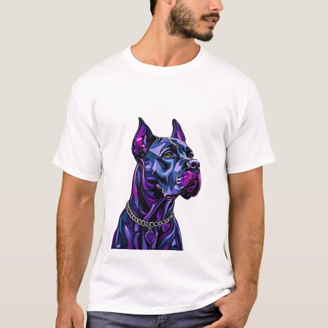 Cane Corso Dog T-Shirt (Front)