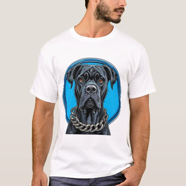 Cane Corso Dog T-Shirt (Front)