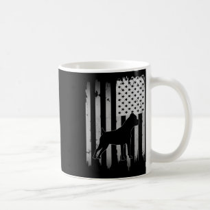Cane Corso Dog Usa American Flag 4th Of July Patri Coffee Mug