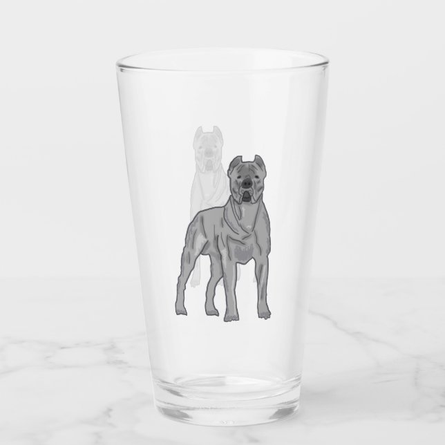 Cane Corso Glass (Front)