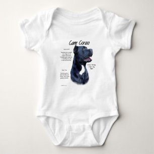 Cane Corso History Design Baby Bodysuit