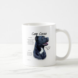 Cane Corso History Design Coffee Mug