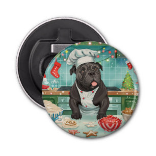 Cane Corso Holiday Baking: Festive Christmas Bottle Opener