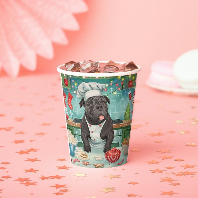 Cane Corso Holiday Baking: Festive Christmas Paper Cups (Insitu)