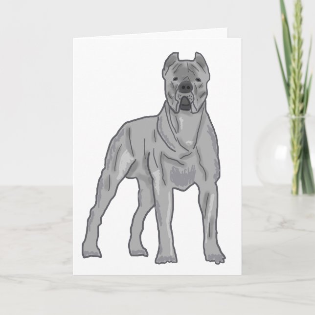 Cane Corso Holiday Card (Front)