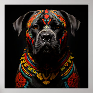 Cane Corso in Warrior Attire Poster