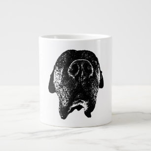 Cane Corso Ink Dog Art Head Portrait Mug