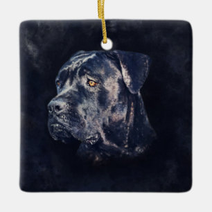 Cane Corso - Italian Mastiff Portrait Ceramic Ornament
