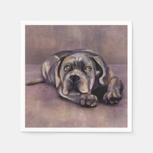 Cane Corso - Italian Mastiff Puppy Napkin