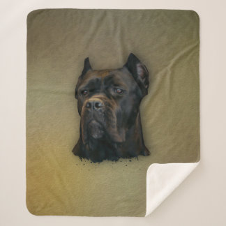 Cane Corso - Italian Mastiff Sherpa Blanket