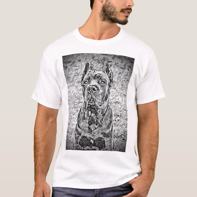 Cane Corso italian mastiff T-Shirt (Front)
