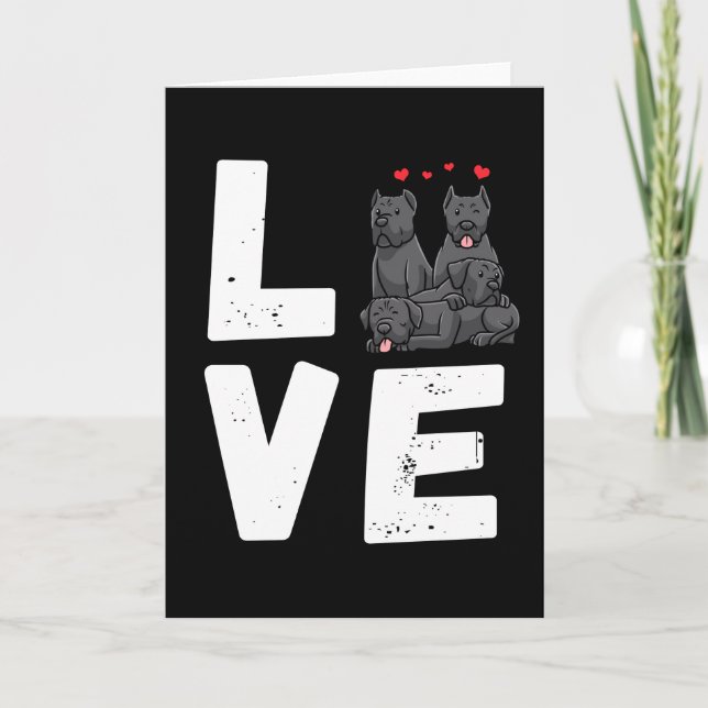 Cane Corso Italiano Card (Front)