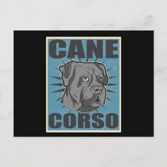 Cane Corso Italiano Dog | Cane Corsos Postcard (Front)