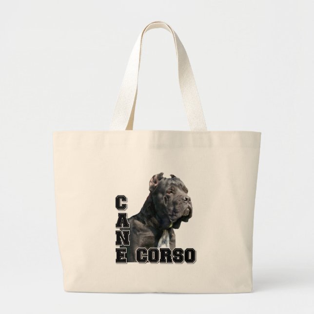 Cane Corso Large Tote Bag (Front)