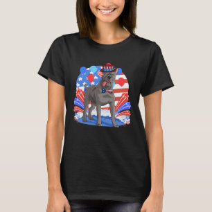 Cane Corso Merica 4th of July American Flag Patrio T-Shirt