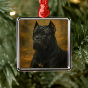 Cane Corso Metal Ornament
