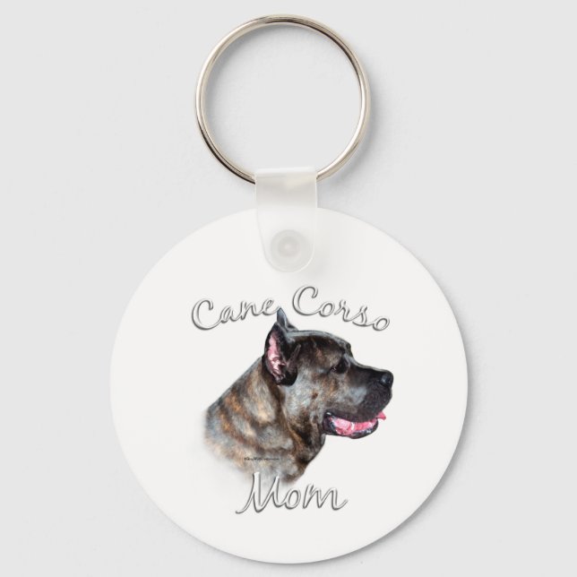 Cane Corso Mum 2 Key Ring (Front)