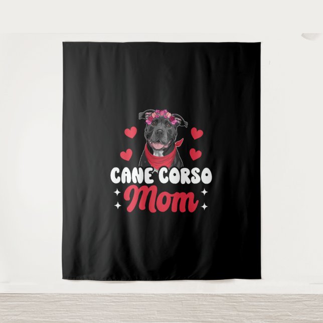 Cane Corso Mum Tapestry (Front)