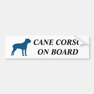 Cane Corso on board! Bumper Sticker