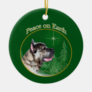 Cane Corso Peace Ceramic Ornament