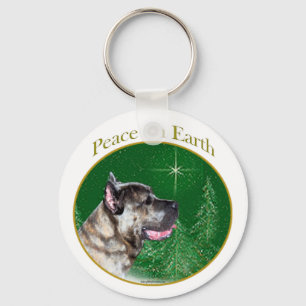 Cane Corso Peace Key Ring