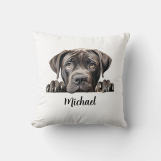 Cane Corso Peeking Dogs Sublimation Bundle  Cushion