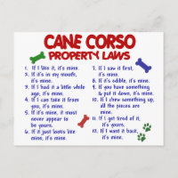 CANE CORSO Property Laws 2