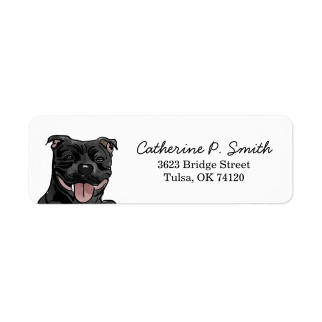 Cane Corso Return Address Label (Front)
