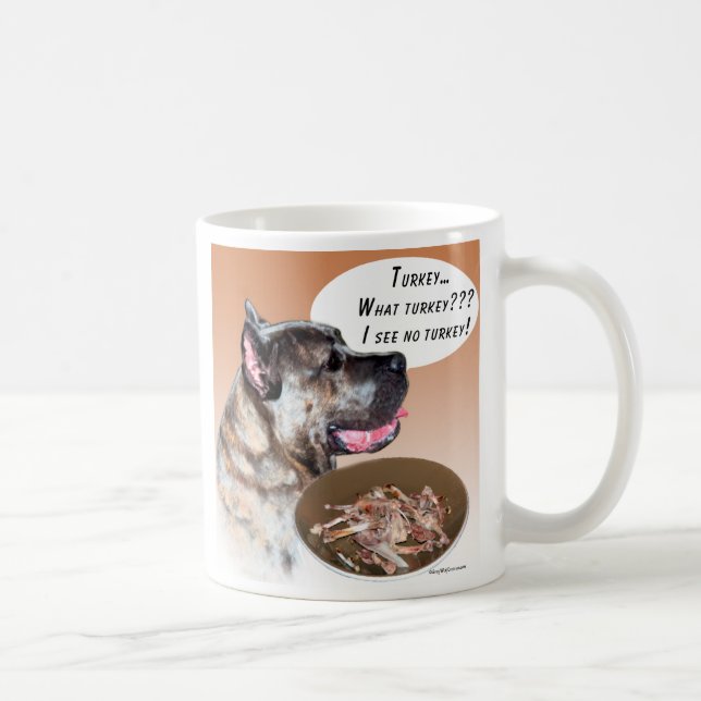 Cane Corso Turkey Coffee Mug (Right)