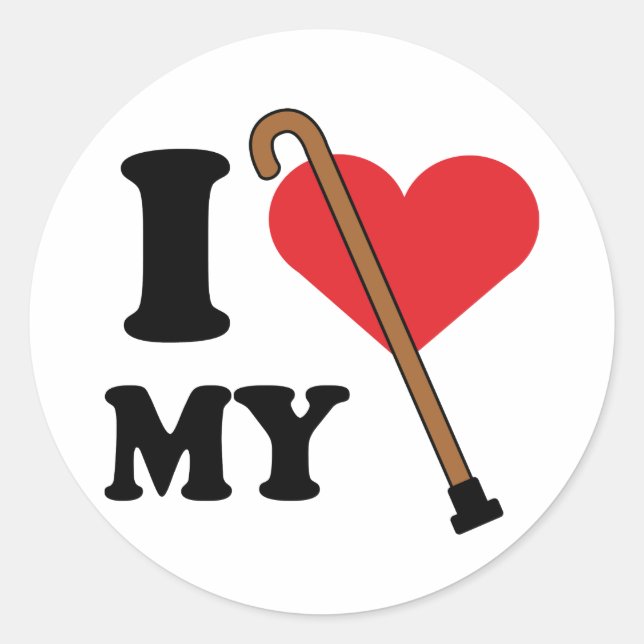 Cane Love Sticker (Front)