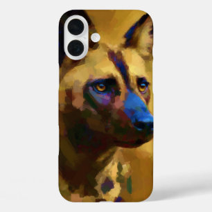 Cane Selvatico Africano iPhone 16 Plus Case