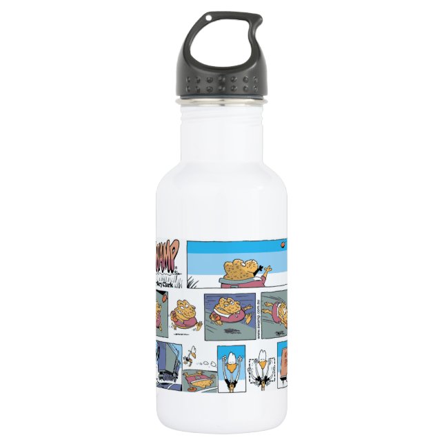 Cane Toad Footy Try 532 Ml Water Bottle (Front)