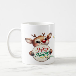 Caneca Branca Clássica - Edição Natal Coffee Mug