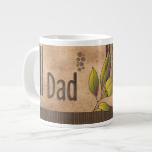 Caneca De Café Grande DAD Vintage Large Coffee Mug