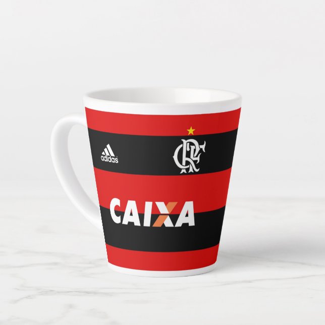 CANECA DO FLAMENGO LATTE MUG (Left Angle)