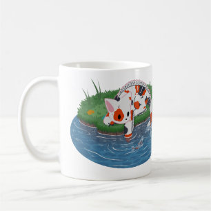 Caneca Fish Cat Coffee Mug
