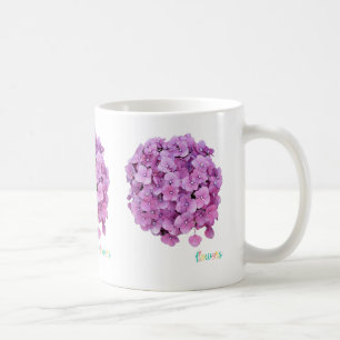 Caneca Flor Hortencia Coffee Mug