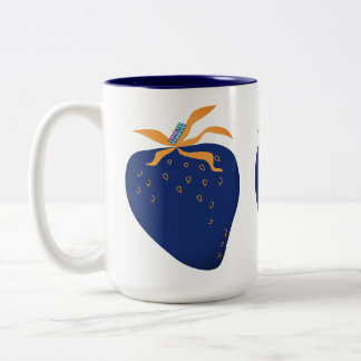 CANECA IN TWO TONS - ABSTRATA DELICADEZA Two-Tone COFFEE MUG