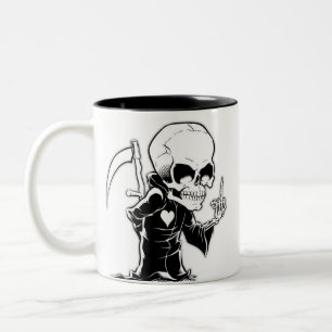 Caneca Morte Two-Tone Coffee Mug