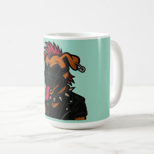 Caneca para café cachorro maluco coffee mug